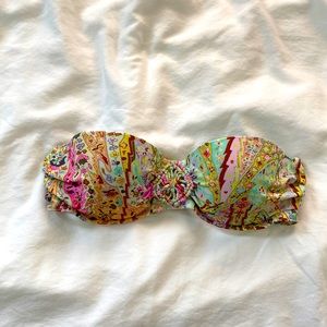Victorias Secret bandeau swim top 32B